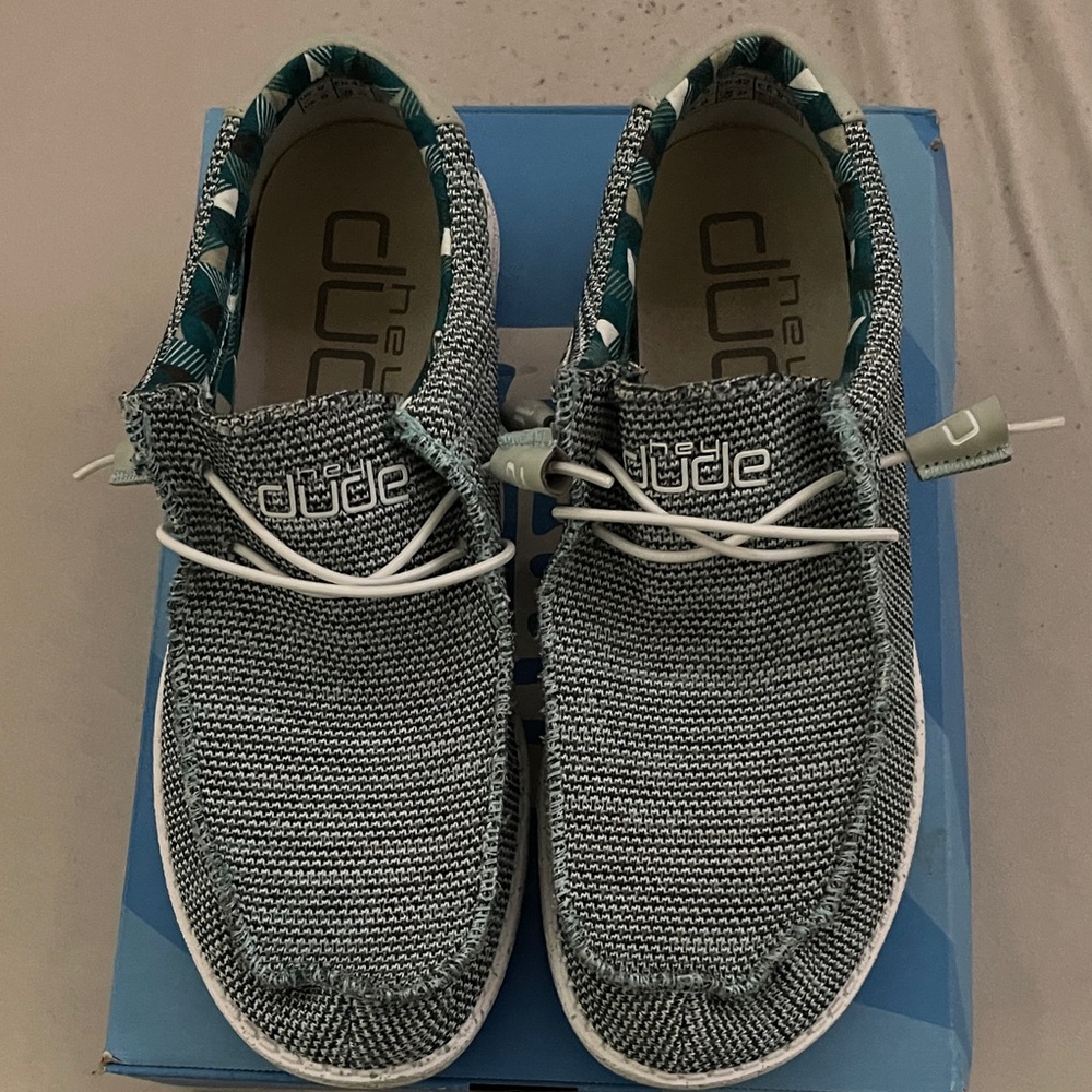 Hey Dude Gray Shoes